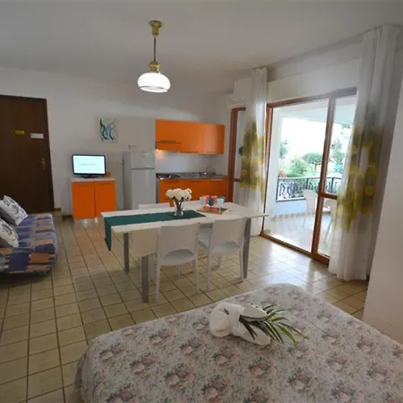 Apartment Great With Huge Terrace In A With Common Pool In Lignanoriviera